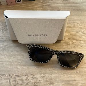 Michael Kors Y2K Leopard Sunglasses